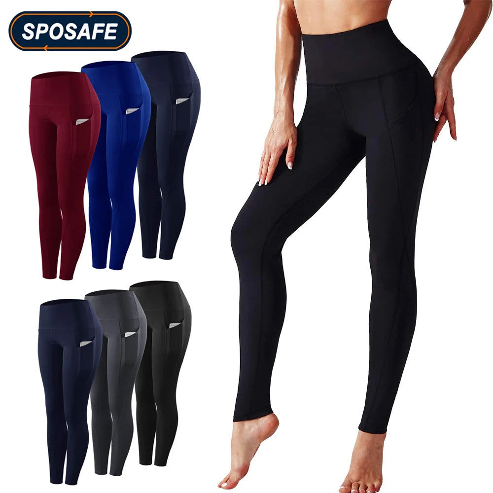 Women High Waist Legging with Pockets
