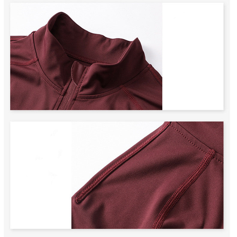 Women's Running Long Sleeve Zipper