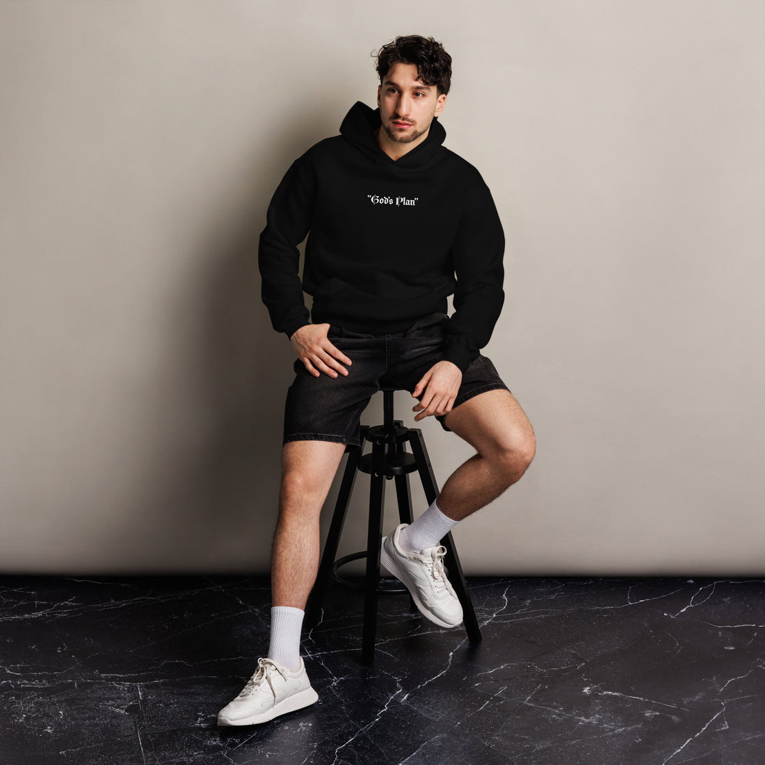 Galactic God's Plan Premium oversized hoodie
